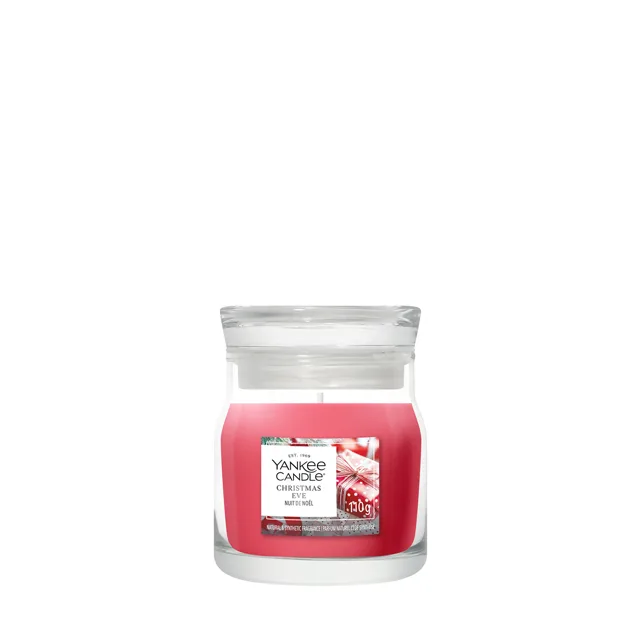 Yankee Candle Aromatická svíčka Signature sklo malé Christmas Eve 110 g