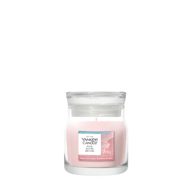 Yankee Candle Aromatická svíčka Signature sklo malé Pink Sands 110 g