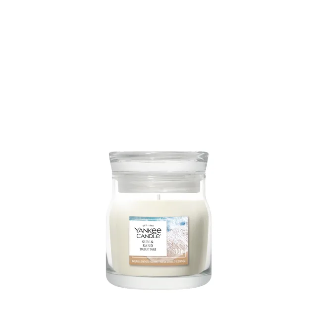 Yankee Candle Aromatická svíčka Signature sklo malé Sun & Sand 110 g