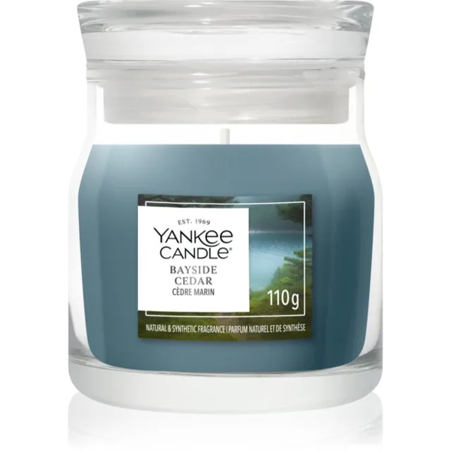 Yankee Candle Bayside Cedar vonná svíčka Signature 110 g