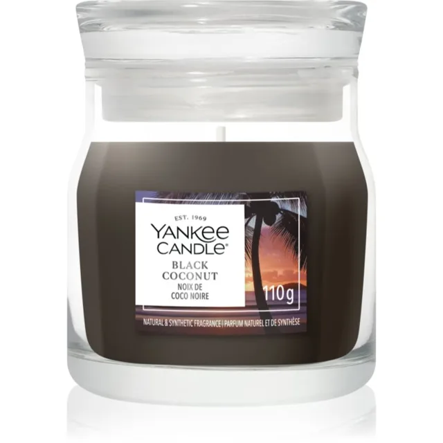 Yankee Candle Black Coconut vonná svíčka Signature 110 g