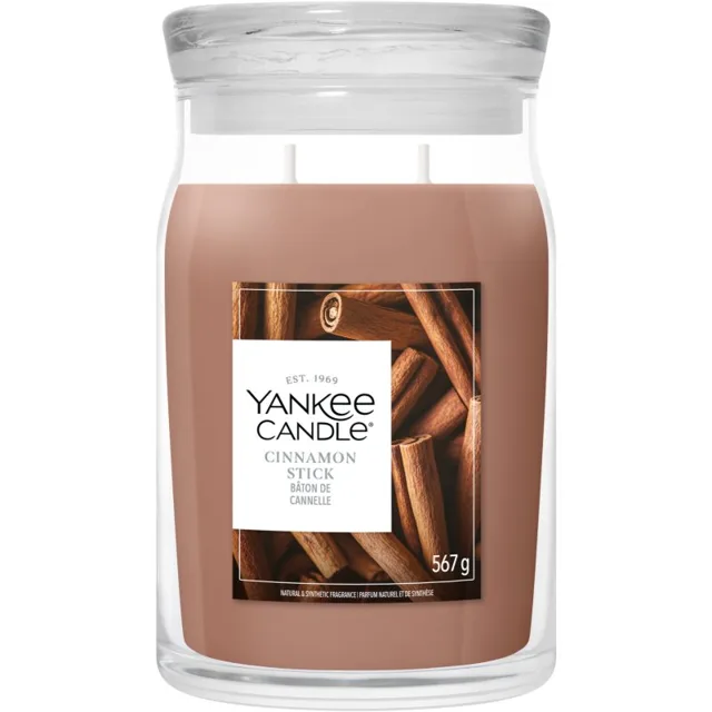 Yankee Candle Cinnamon Stick vonná svíčka Signature 567 g