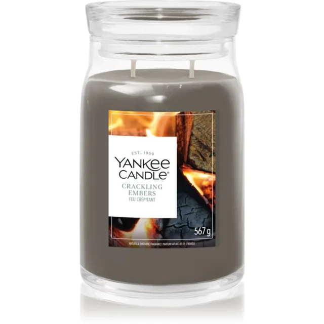 Yankee Candle Crackling Embers vonná svíčka 567 g