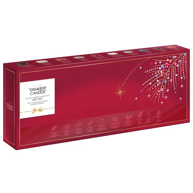 Yankee Candle Dárková sada čajových svíček 10 ks + svícen