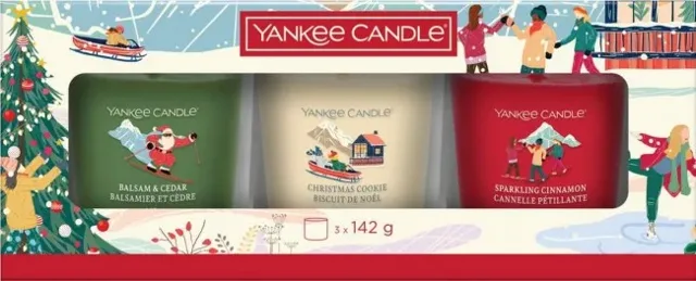 Yankee Candle Dárková sada svíček tumbler 3 x 142 g