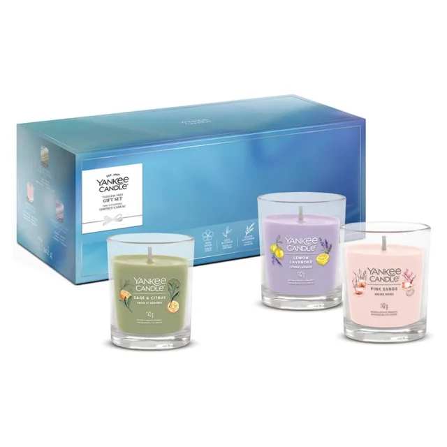 Yankee Candle Dárková sada Timeles Trio Gift Set 3 ks