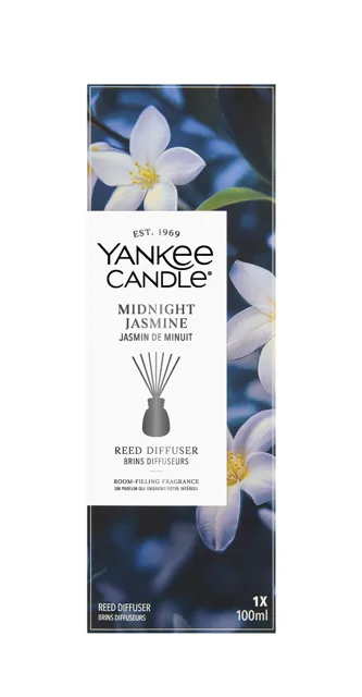 Yankee Candle Difuzér Signature Midnight Jasmine Reed Difusser 100 ml
