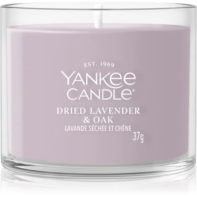 Yankee Candle Dried Lavender & Oak votivní svíčka 37 g