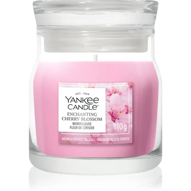 Yankee Candle Enchanting Cherry Blossom vonná svíčka Signature 110 g