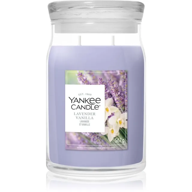 Yankee Candle Lavender Vanilla vonná svíčka 567 g