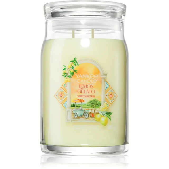 Yankee Candle Lemon Gelato vonná svíčka 567 g