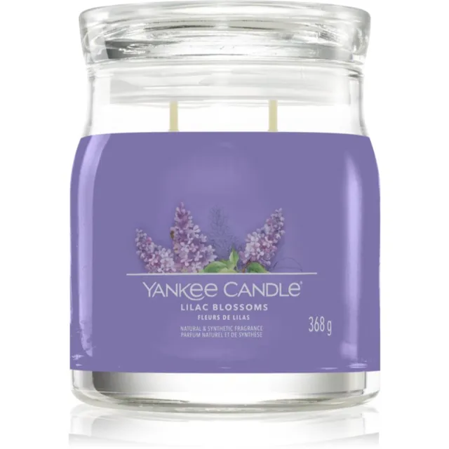 Yankee Candle Lilac Blossoms vonná svíčka Signature 368 g