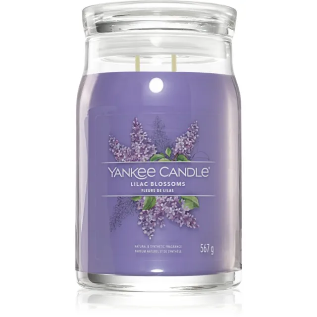 Yankee Candle Lilac Blossoms vonná svíčka Signature 567 g