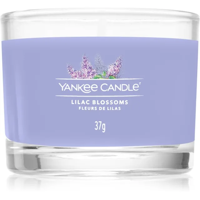 Yankee Candle Lilac Blossoms votivní svíčka Signature 37 g