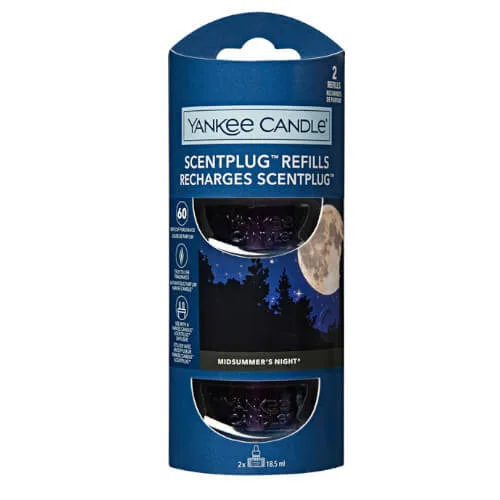 Yankee Candle Náhradní náplň do elektrického difuzéru Organic Kit Midsummer’s Night 2 x 18,5 ml