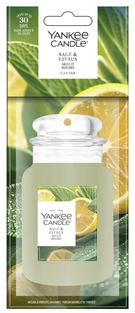 Yankee Candle Papírová visačka Classic Sage & Citrus 1 ks