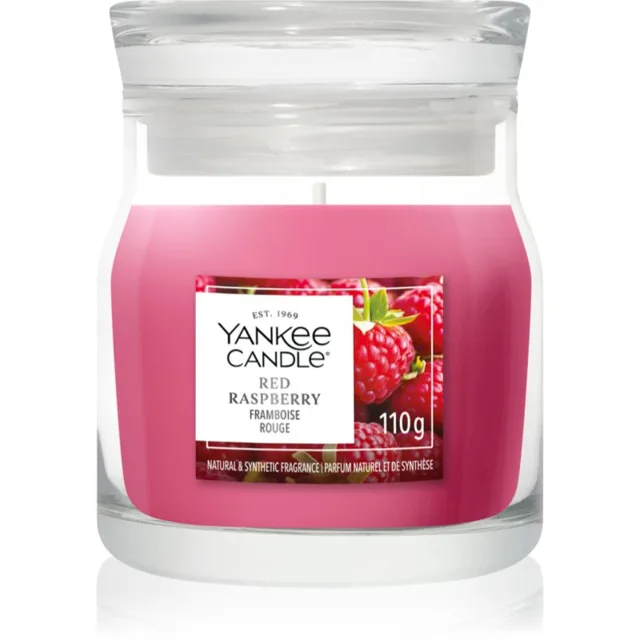 Yankee Candle Red Raspberry vonná svíčka Signature 110 g