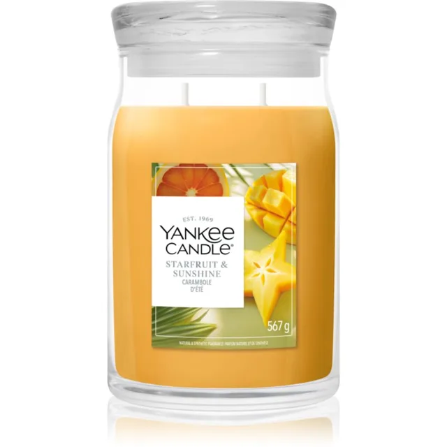 Yankee Candle Starfruit & Sunshine vonná svíčka 567 g
