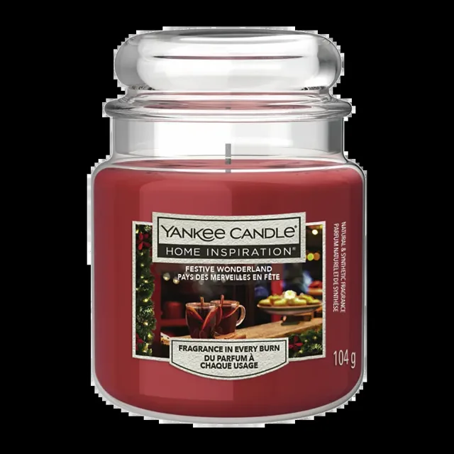 Yankee Candle Vonná svíčka 104 g Festive Wonderland