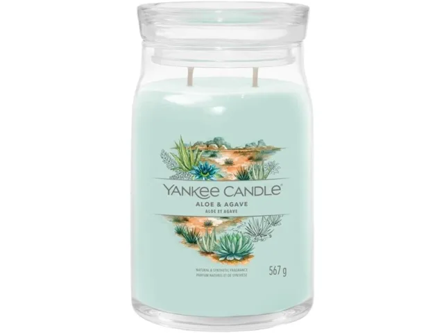 Yankee Candle vonná svíčka Aloe & Agave 567g