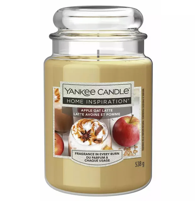 Yankee Candle Vonná svíčka Home Inspiration Apple Oat Latte 538 g