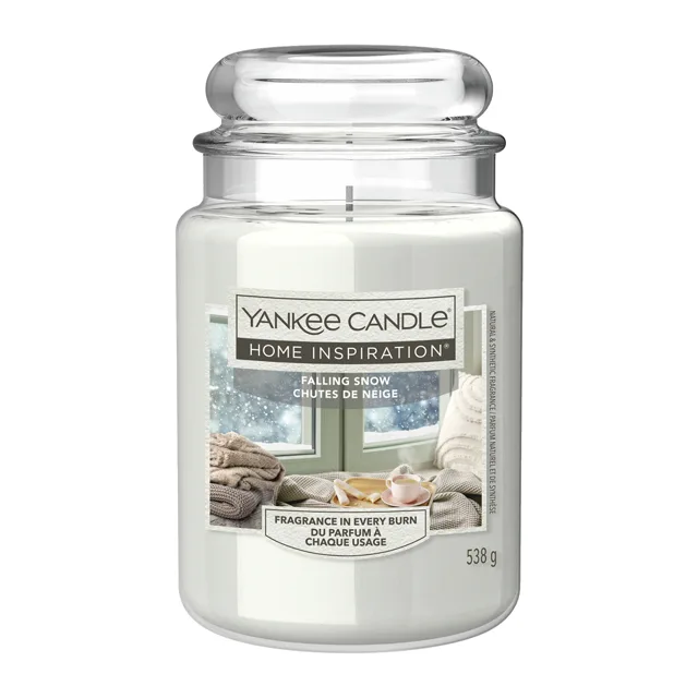 Yankee Candle Vonná svíčka Home Inspiration Falling Snow 538 g