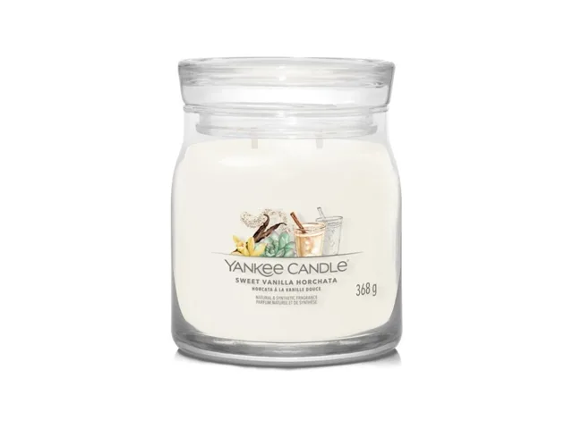 Yankee Candle vonná svíčka Sweet Vanilla Horchata 368g