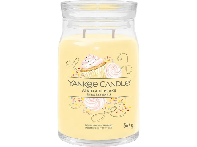 Yankee Candle vonná svíčka Vanilla Cupcake 567 g