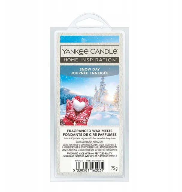 Yankee Candle Vonný vosk Snow Day 75 g