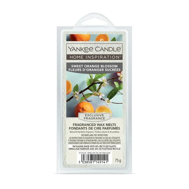 Yankee Candle Vonný vosk Sweet Orange Blossom Wax Melts 75 g