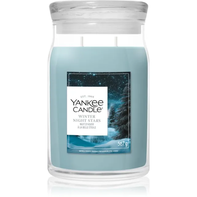 Yankee Candle Winter Night Stars vonná svíčka 567 g