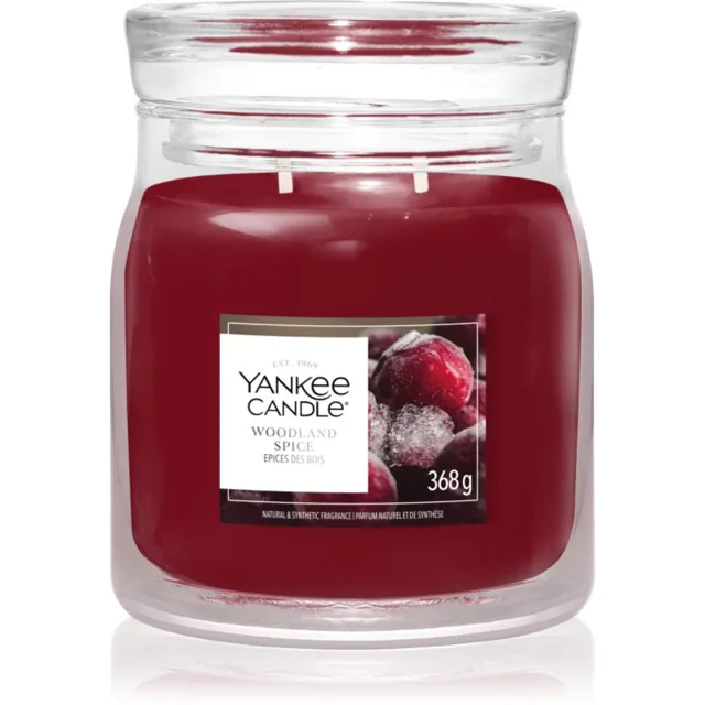 Yankee Candle Woodland Spice vonná svíčka 368 g