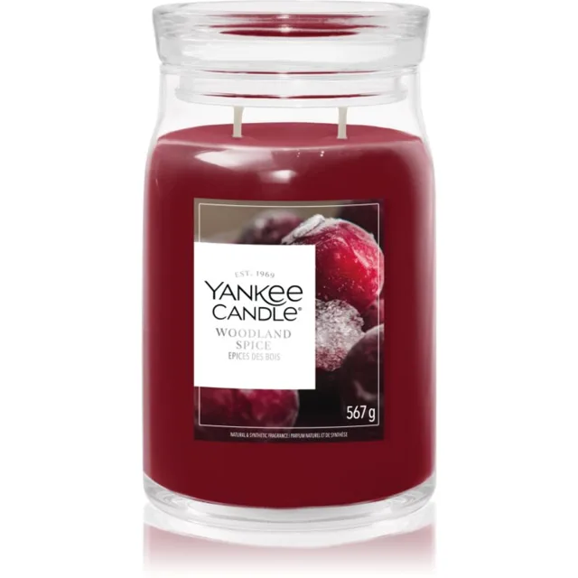 Yankee Candle Woodland Spice vonná svíčka 567 g