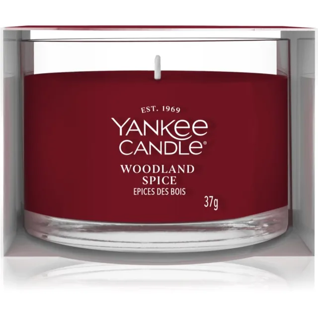 Yankee Candle Woodland Spice votivní svíčka 37 g