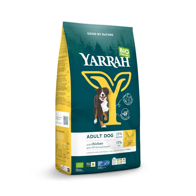 Yarrah Bio Adult s bio kuřecím - 15 kg