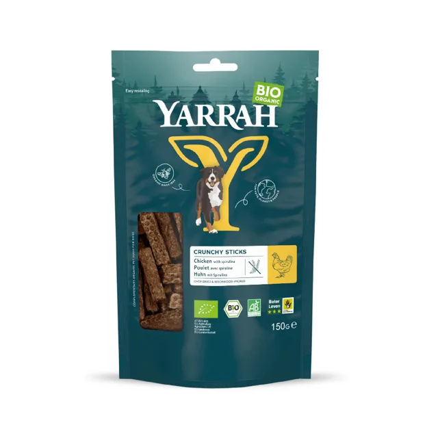 Yarrah Bio Crunchy Sticks sušené v peci - 150 g