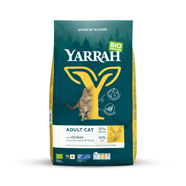 Yarrah Bio s bio kuřecím - 2,4 kg