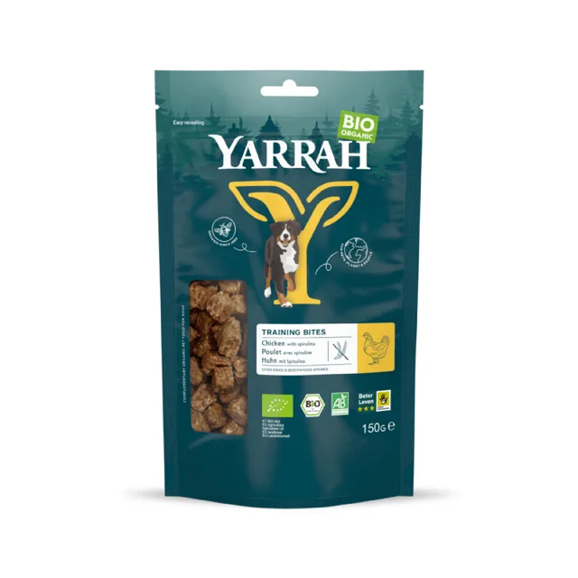 Yarrah Bio výcvikové pamlsky sušené v troubě - 150 g