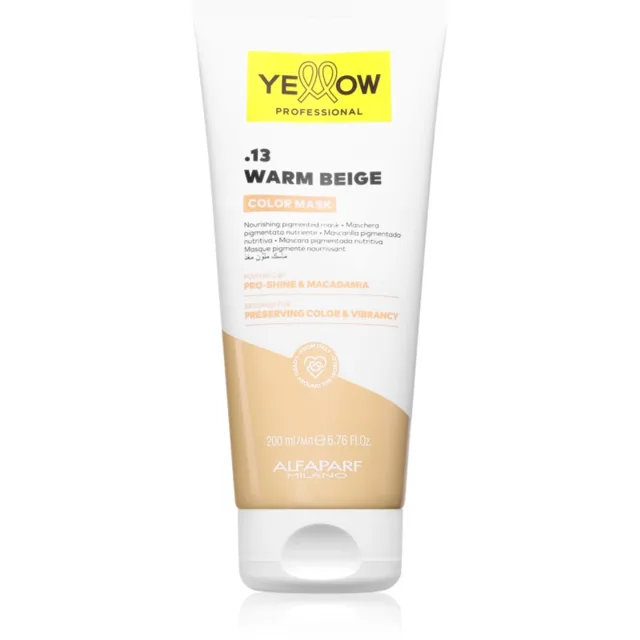 Yellow Professional Color Mask barvicí maska odstín .13 Warm Beige 200 ml