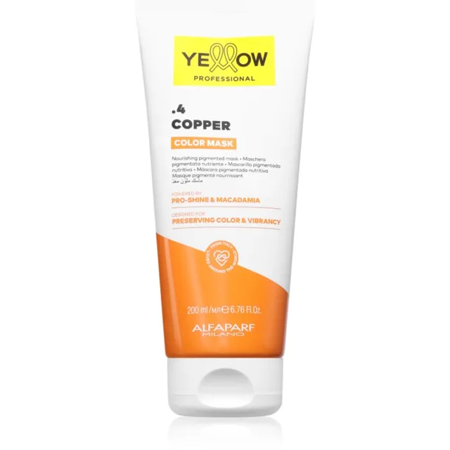 Yellow Professional Color Mask barvicí maska odstín .4 Copper 200 ml