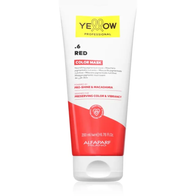 Yellow Professional Color Mask barvicí maska odstín .6 Red 200 ml