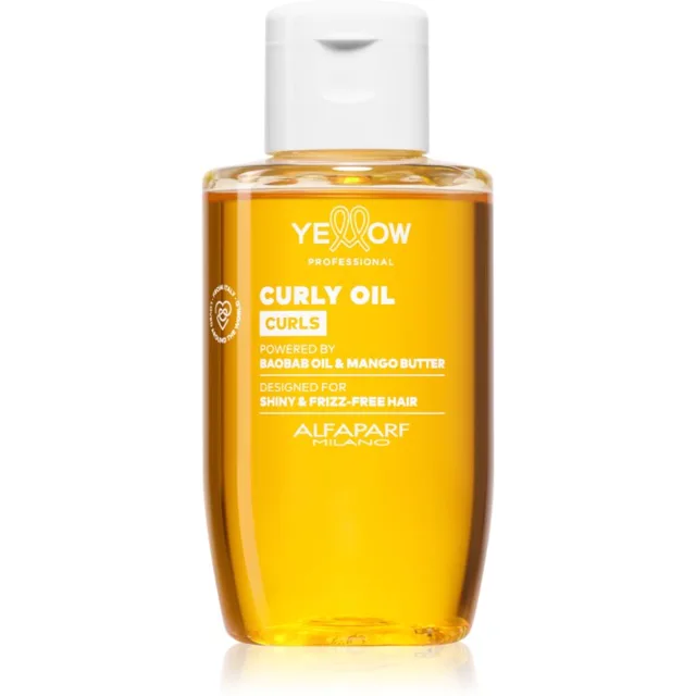 Yellow Professional Curls Curly Oil rozjasňující olej pro kudrnaté vlasy 100 ml