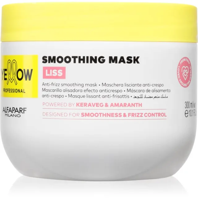 Yellow Professional Liss Smoothing Mask vyživující maska pro hladké a zářivé vlasy 300 ml