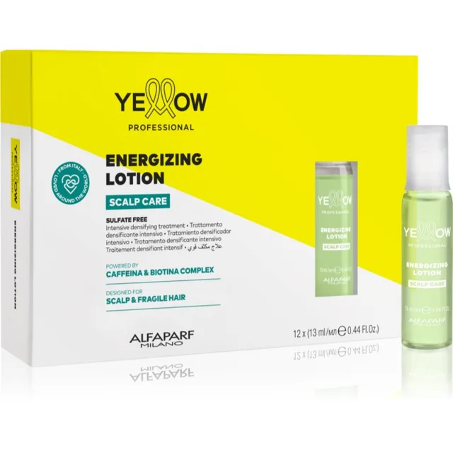 Yellow Professional Scalp Care Energizing Lotion intenzivní kúra pro obnovení hustoty vlasů 12x13 ml