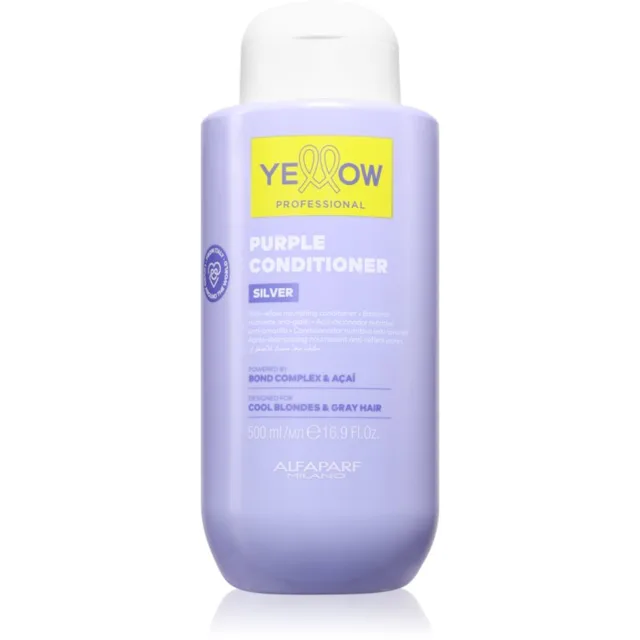 Yellow Professional Silver Purple Conditioner vyživující kondicionér neutralizující žluté tóny 500 ml