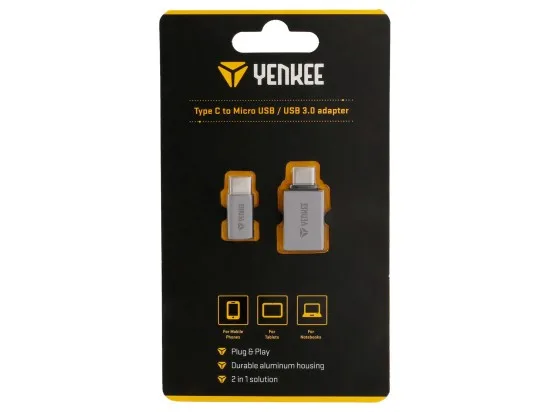 Yenkee Adapter YTC 021 USB C MIC USB A