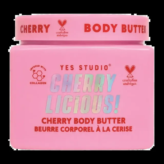 Yes Studio Šlehané tělové máslo Cherry Licious