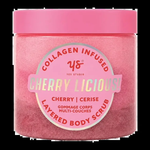 Yes Studio Šlehaný tělový peeling Cherry Licious