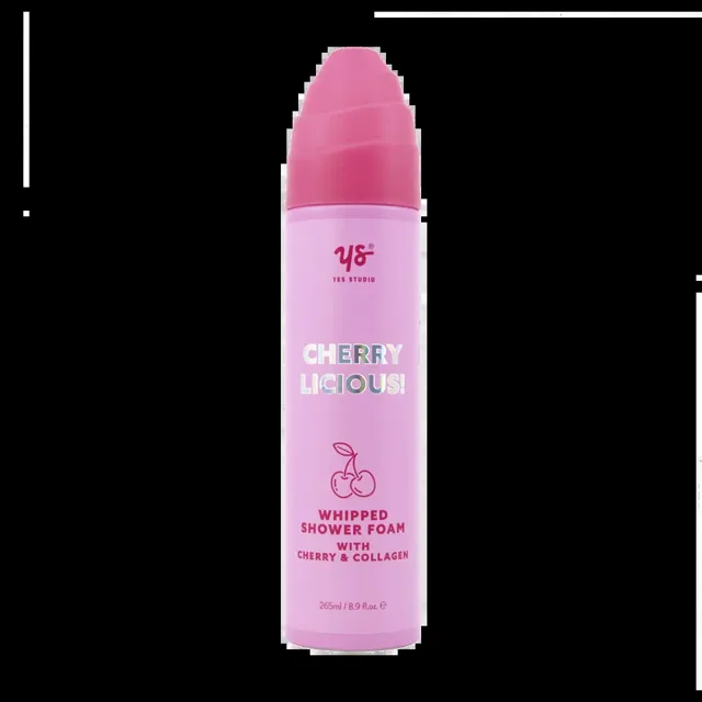 Yes Studio Sprchová pěna s kolagenem Cherry Licious 265 ml