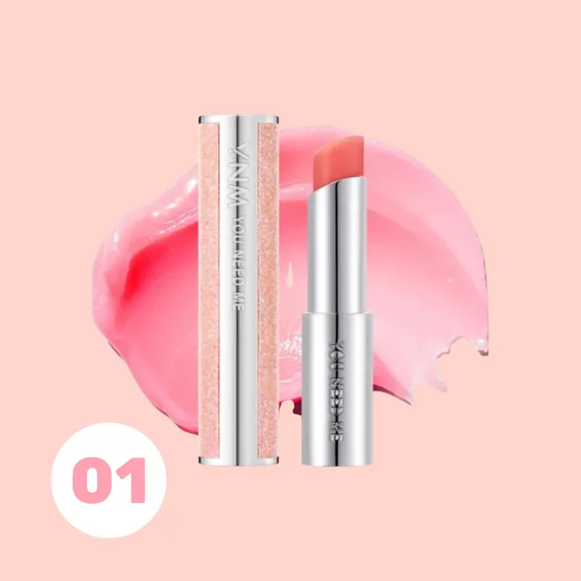 YNM - Glow Honey Lip Balm 01 Even Coral - Rozjasňující balzám na rty 01 Even Coral - 3 g